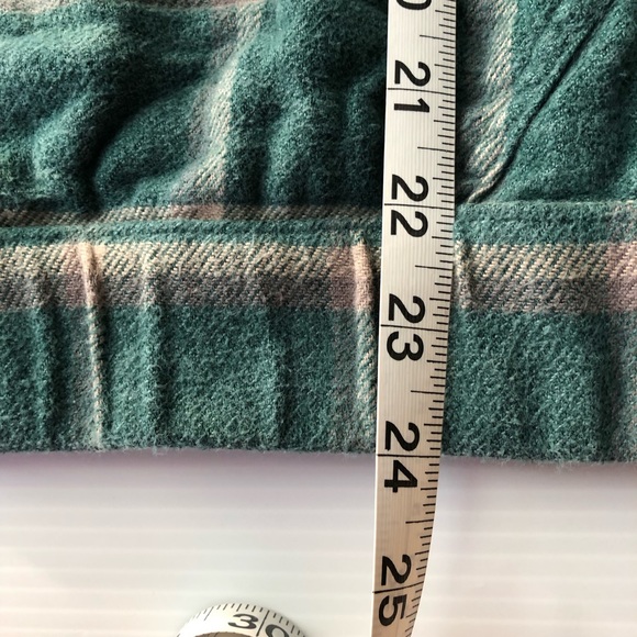 Natural Reflections Women’s Cowl Neck Green Plaid Pullover Size XL - Picture 15 of 15